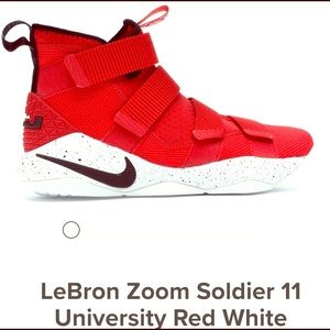 Boys LeBron Tennis shoes, good condition, no tears